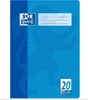 A blue notebook with the Oxford logo and product details. Voir les images du produit
