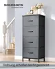 SONGMICS Kommode, Schrank, 4 Stoffschubladen, für Produktbild-Vorschau 2