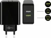 Dual-USB Schnellladegerät USB/QC3.0 28W (schwarz) Produktbild-Vorschau 7