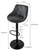 ML-Design 2er Set Barhocker Tresenhocker  360° drehbar, Produktbild-Vorschau 7