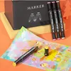 168 Farben Marker Stifte Set, Graffiti Stifte, Dual Tip Produktbild-Vorschau 5
