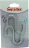 Metaltex 8002522900556, Drinnen, Universalhaken, Silber, 5 Produktbild-Vorschau 2
