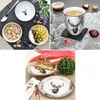 Alois 18pcs Set de petit déjeuner Porcelaine Cerf Bols Voir les images du produit 3