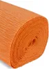 Krepina włoska 50 x 250 cm gramatura 180g kolor dyniowy Podgląd zdjęcia produktu 4