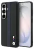 Custodia BMW MagSafe Galaxy S26 in Pelle finta nera con Anteprima dell’immagine prodotto 1