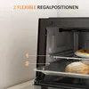 HOMCOM Minibackofen 9L Mini Ofen mit Backblech, Grillrost, Produktbild-Vorschau 5