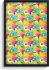 MuchoWow® MuchoWow® Gerahmtes Poster Blumen - Farben - Produktbild-Vorschau 1