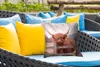 MuchoWow® Outdoor Kissen - Scottish Hochlandrind - Gras - Produktbild-Vorschau 4
