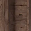 Eckkleiderschrank rechts modern in Esche dunkel INGENIO-161 Produktbild-Vorschau 2