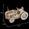 RoboTime 3D Puzzle mécanique en bois Tracteur Voir les images du produit 12