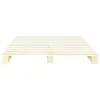 vidaXL Palettenbett Massivholz Kiefer 200×200 cm -  Betten Produktbild-Vorschau 9