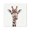 MuchoWow® Mauspad Mousepad Jungen - Giraffe - Tiere - Kopf Produktbild-Vorschau 1