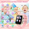 Children are shown with a smartwatch, surrounded by icons representing its features. Náhled obrázku produktu