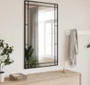 vidaXL Miroir mural noir 60x100 cm Rectangulaire Fer Voir les images du produit 9