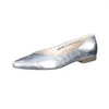 Paul Green Flache Pumps Damen 31373332363536 Silber 36 EU Produktbild-Vorschau 8