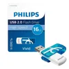 Philips USB-stick 16GB Vivid, USB 2.0, kleur: blauw Productafbeelding-voorbeeld 4
