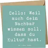 Mr. & Mrs. Panda Grußkarte Spruch Cello Kultur - Produktbild-Vorschau 1