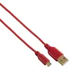Kabel USB do ładowania 3m + przyciski czerwone do Podgląd zdjęcia produktu 2