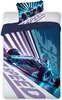 A duvet cover and pillowcase set with a Formula 1 car racing theme. Produktbild-Vorschau