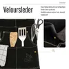 ROUGH Büffel Rau Wild Leder Arbeitsschürze, Grillschürze Produktbild-Vorschau 4