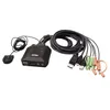 Aten CS52DP ATEN CS52DP 2portov kabelov KVM pepna USB-C Náhled obrázku produktu 4
