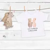 Mr. & Mrs. Panda Organic Baby Shirt Bär und Hase Umarmen 0. Produktbild-Vorschau 2