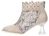 Laura Vita Damen Stiefelette aus Leder mit floral Produktbild-Vorschau 5