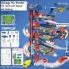 4-stöckiges Parkhaus für Kinder, Parkgarage mit Licht und Produktbild-Vorschau 5