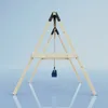 OutdoorToys Schaukel Tulpe aus Holz in Blau Marineblau Produktbild-Vorschau 3