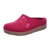 Haflinger Damen Hausschuh Stickerei Pantoffel Filz Grizzly Produktbild-Vorschau 2