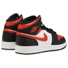 Air Jordan 1 Mid Noir et Rouge (taille enfant/adolescent) - Voir les images du produit 5