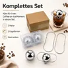 2er Set Espresso Kühlkugeln aus Edelstahl, Kaffee Cooling Produktbild-Vorschau 5