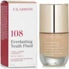 A box and bottle of Clarins Everlasting Youth Fluid foundation. Podgląd zdjęcia produktu