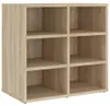 vidaXL Schuhregale 2 Stk. Sonoma-Eiche 52,5x30x50 cm Náhled obrázku produktu 5