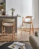 BELIANI Barstuhl 2er Set Beige Bouclé Gepolstert mit Produktbild-Vorschau 2