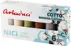 Ariadna Wątek do szycia Bawełna 80 6 x 170 m Earth Colours Podgląd zdjęcia produktu 2