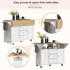 Flieks chariot de service extensible îlot de cuisine avec Voir les images du produit 5