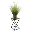 HowHomely Modern Pflanzenständer, Blumenhocker aus Metall Produktbild-Vorschau 4