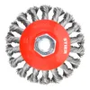 STIER Kegelbürste, Ø 100 mm, M14, 0,5 mm, gezopft, Stahl, Produktbild-Vorschau 2