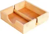 Serviettenhalter aus Holz 20,5x18,5x5 cm Produktbild-Vorschau 3