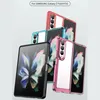 A collection of phone cases for a Samsung Galaxy Z Fold 4 5G, displayed in various colors. Produktbild-Vorschau