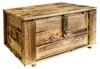 Truhe Hugo geflammt mit Deckel  50 x 36 x 26cm Produktbild-Vorschau 3