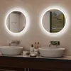 Koonmi runder LED Badspiegel 60 cm, dimmbar, Wandspiegel Produktbild-Vorschau 3