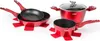 Excelsa Set 7 Stück Phoenix Aluminium Rot Produktbild-Vorschau 1