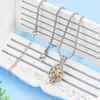 Luxe ashouder met ketting voor as, haar of parfum - Productafbeelding-voorbeeld 2