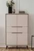 Buffetschrank Auryn - 90x38x140cm - 4 Türen und 2 Produktbild-Vorschau 11