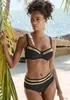 LASCANA Bikini-Hose Elodie schwarz-goldfarben Größe 40 Produktbild-Vorschau 2