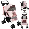 Klappbar Hundewagen 2 in 1 Hundebuggy Bis 20kg,Pet Stroller Produktbild-Vorschau 1