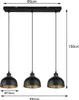 LED Pendelleuchte Industrial Esstischlampe Küchenlampe Produktbild-Vorschau 4