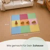 Puzzlematte Spielmatte Uni Bunt 10-tlg. Spielteppich Produktbild-Vorschau 16
